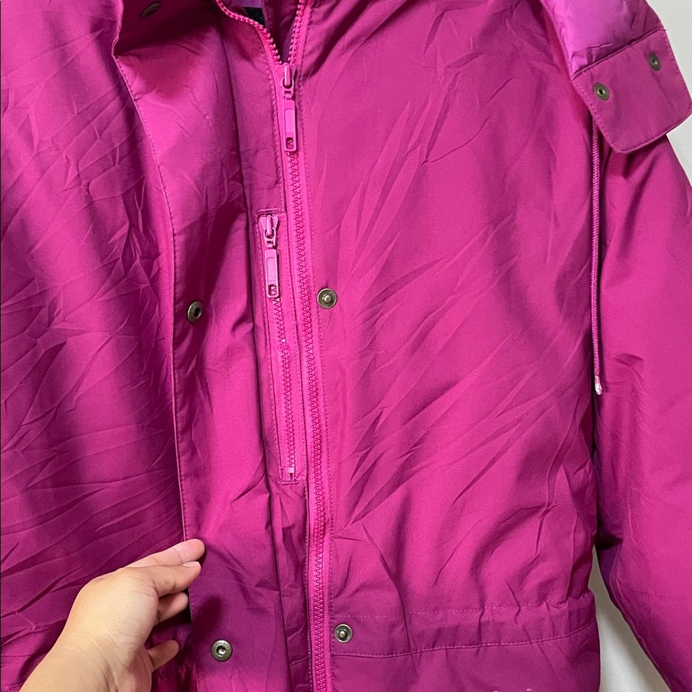 Eddie Bauer Fuchsia Goose Down Jacket - Picture 7 of 14
